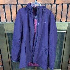 L.L. Bean Women's Purple Ski Jacket